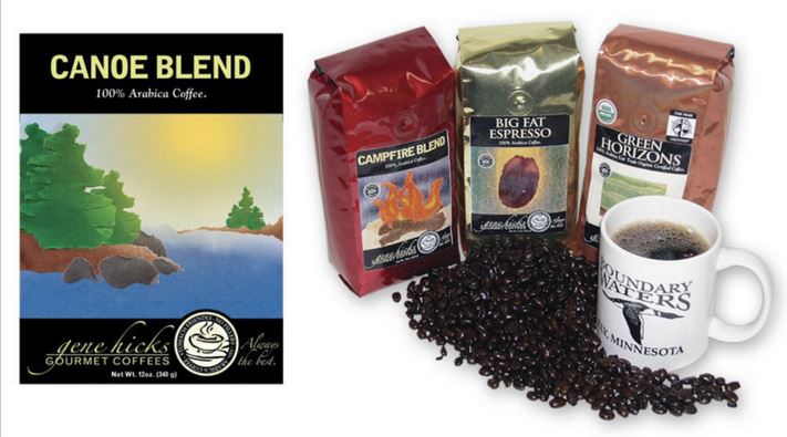 Boundary Waters Catalog, Gene Hicks Coffee