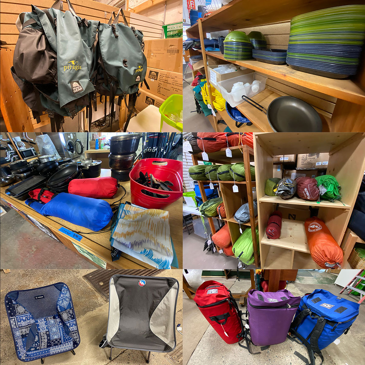 Used canoe trip Boundary waters outfitting gear for sale